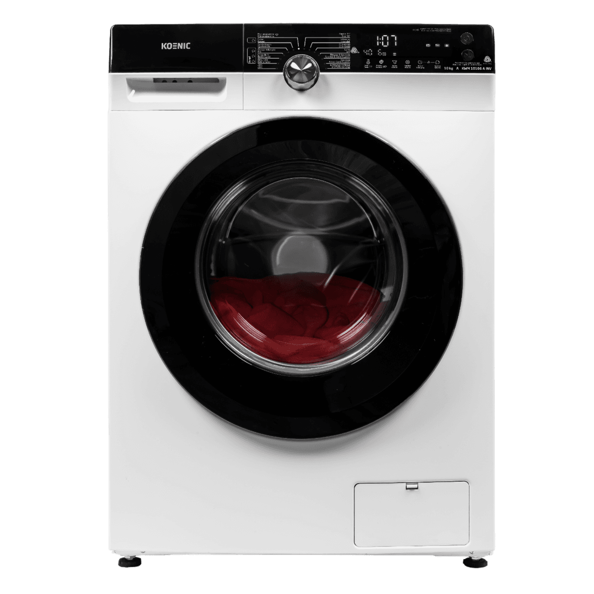 KOENIC KWM 10161 A INV Wasmachine (10 kg, 1450 rpm, A) 64 x 84,2 x 59,2 cm (BxHxD) — afbeelding 1