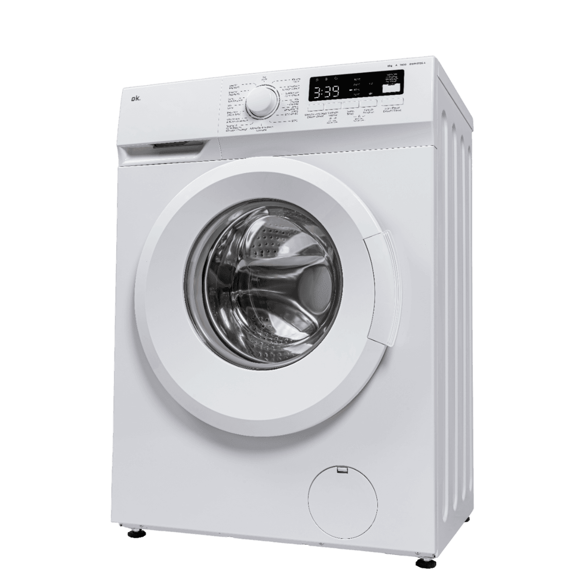 OK. OWM 8126 -  Wasmachine Voorlader - 8 kg - 1400 rpm - 76 dB — afbeelding 1