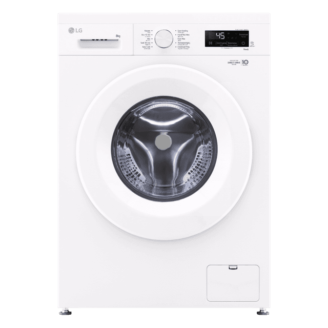 LG F4X1008NWH - Wasmachine Voorlader - 8 kg - 1400 rpm - 75 dB