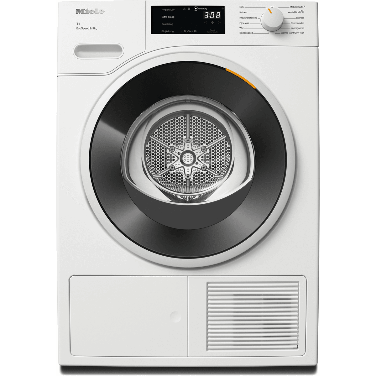 MIELE TWD 640 WP EcoSpeed -  Warmtepompdroger - 9 kg - 64 dB - Energielabel C — afbeelding 1