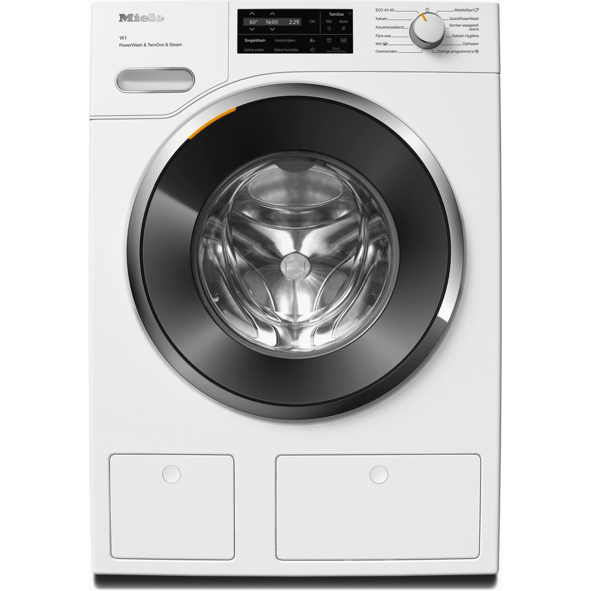 MIELE WWJ 880 WCS PowerWash TwinDos -  Wasmachine Voorlader - 9 kg - 1600 rpm - 68 dB - automatisch doseren — afbeelding 1