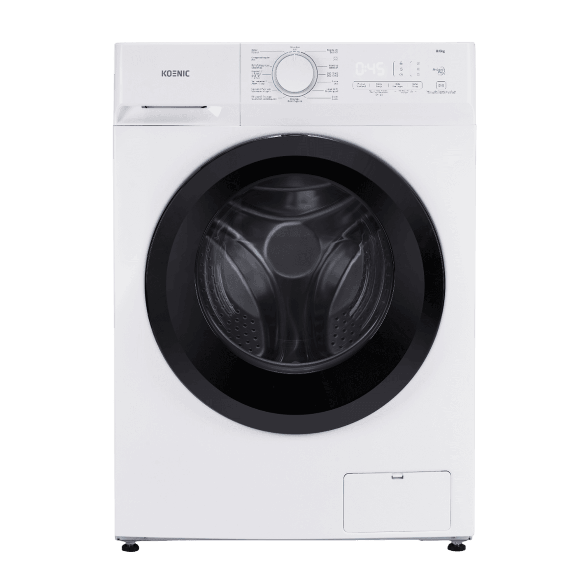 KOENIC KWDR 8646 A Was-droogcombinatie - Wit — afbeelding 1