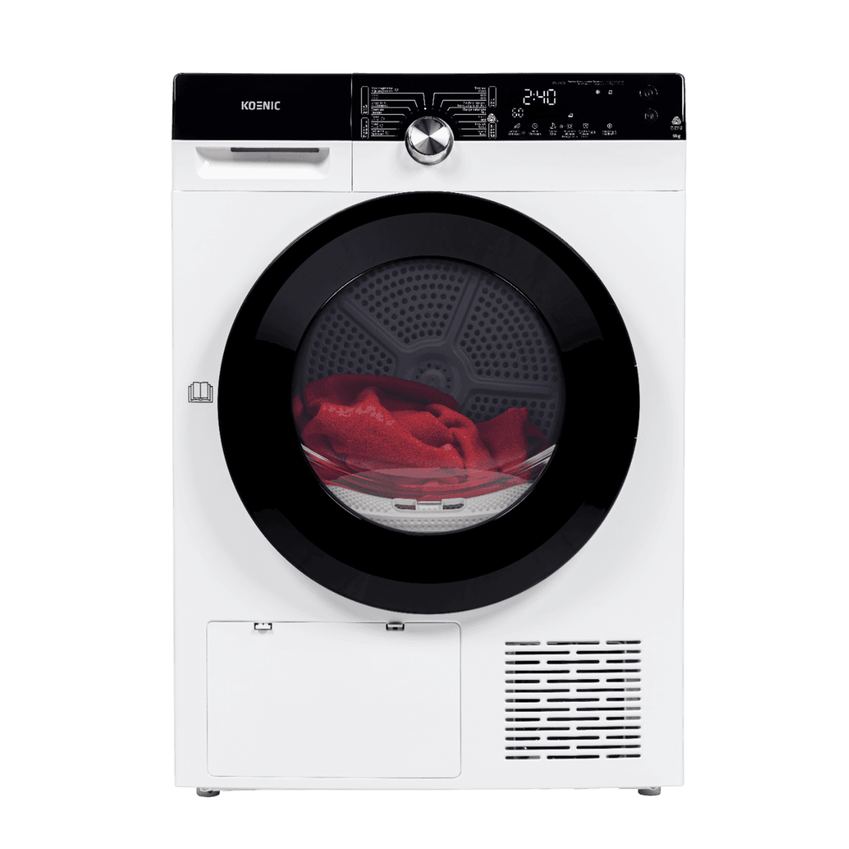 KOENIC KTD 9336 C - Warmtepompdroger - 9 kg - 68 dB – Energielabel C — afbeelding 1