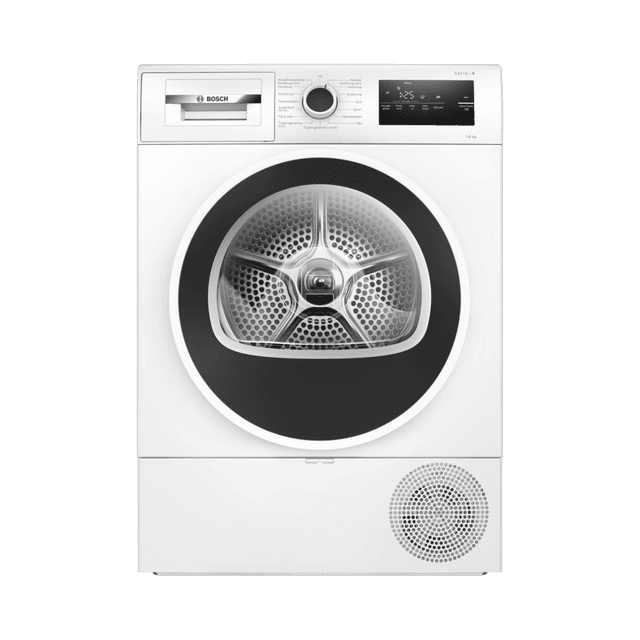 BOSCH WTH8520LNL - Warmtepompdroger - 8 kg - 62 dB - Energielabel D