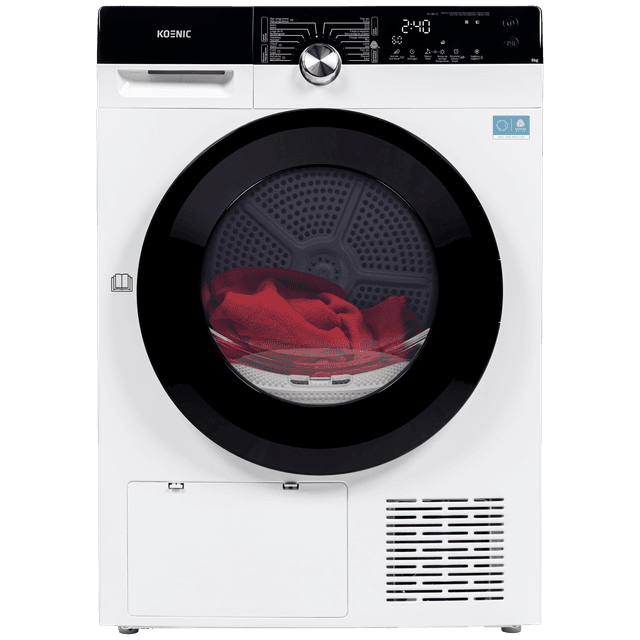 KOENIC KTD 8336 C - Warmtepompdroger - 8 kg - 65 dB - Energielabel C