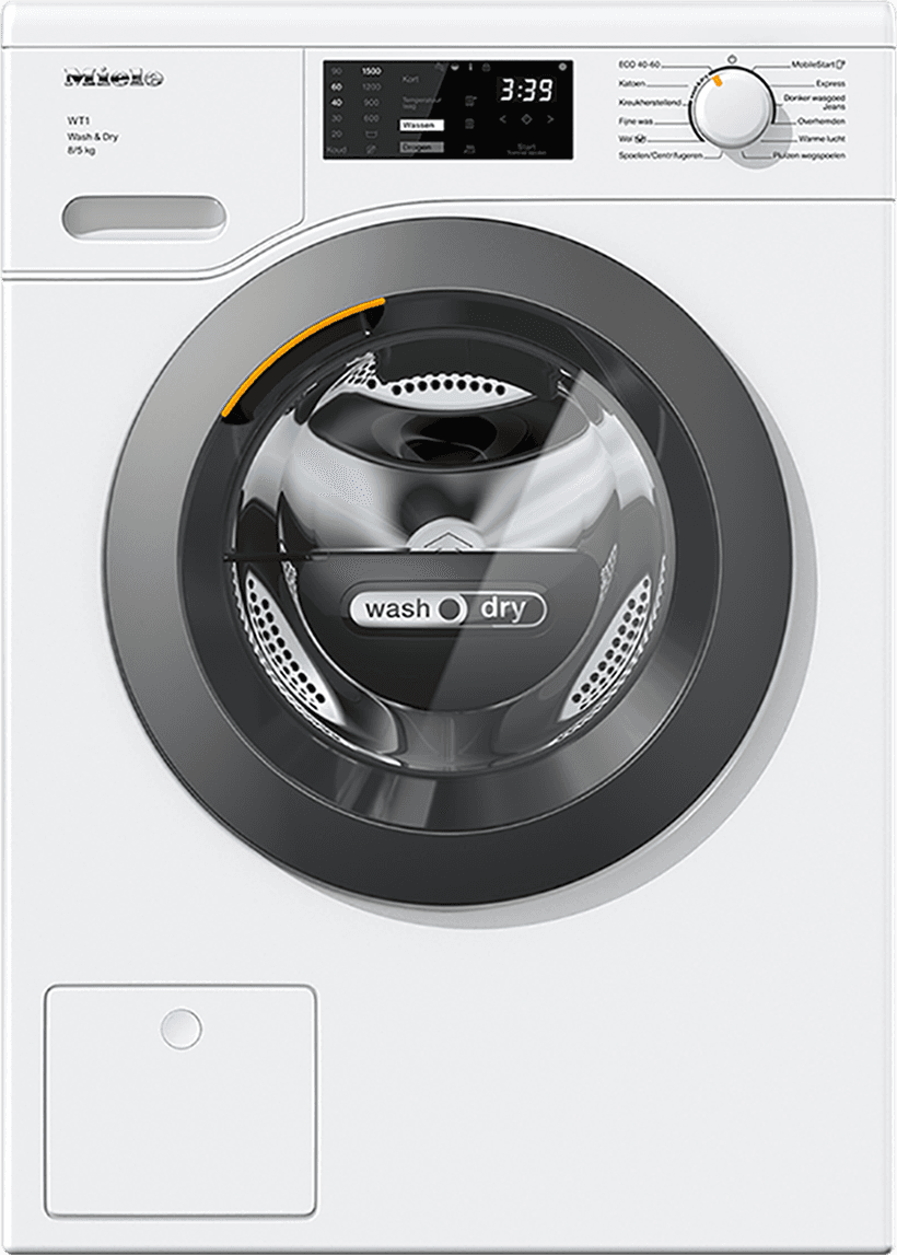 MIELE WTD 160 WCS -  Was-droogcombinatie - 8 kg + 5 kg - 1500 rpm - 71 dB — afbeelding 1