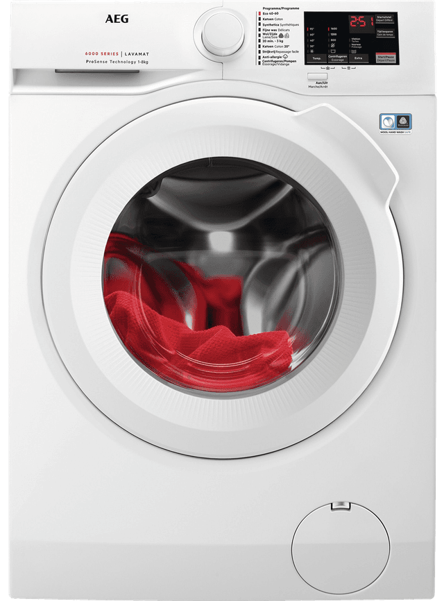 AEG LF6284M ProSense -  Wasmachine Voorlader - 8 kg - 1400 rpm - 74 dB