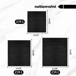 Set van 6 wasnetten voor delicate kleding, duurzame waszakken, ideaal voor de wasmachine en bescherming van kleding. — thumbnail 5