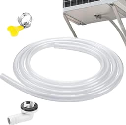 Afvoerluchtset Airco - Drainageslang Set - Airco Onderhoud - Lekvrije Aansluiting - 5 Meter Slang - Wit — thumbnail 1