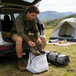 Wasmachine Hoezen Set - Reinigingszakken Schoenhouder - Gevoelige Kleding Wassen - Vormbehoud Elastisch Mesh — thumbnail 2