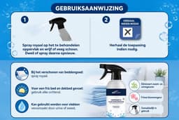 AeroRest matras spray 500 ml – verfrisser en vlek- & geurverwijderaar | voor luchtbedden, matrassen, slaapzakken en beddengoed — thumbnail 3
