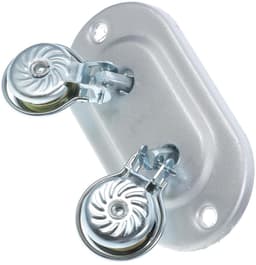 Enkele Pulley Blok - Lager Katrol - Kleding Lijnen - Verstelbare Hoogte - 10.5 cm - Multi — thumbnail 1