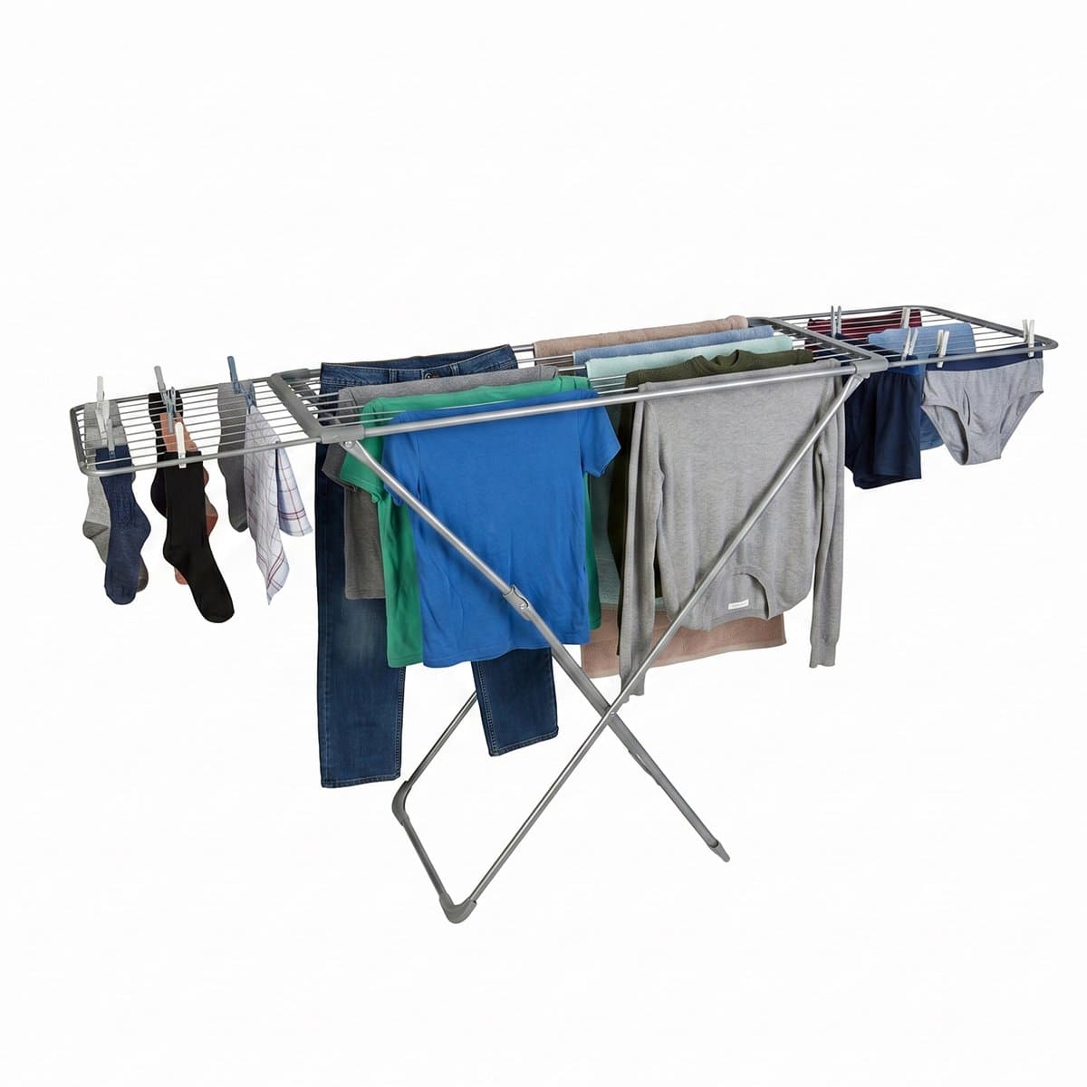 Wasrek uitschuifbaar - inklapbaar - 108-177 cm - 18 m — afbeelding 1