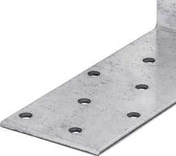 Stalen Ankers - Hoekverbinders - Bouw Montage - Zware Belasting - 120x95x40x2mm - Verzinkt — thumbnail 3