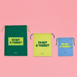 Fisura Waszakken I'm not a tourist (set van 3) — thumbnail 2