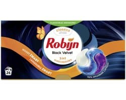 Robijn Wascapsules 3-in1 Black Velvet 26 stuks