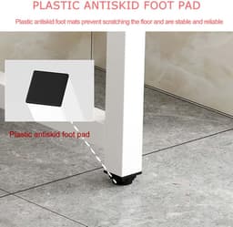Waskast - Opbergkast Wasmachine - Ruimte Besparen - Hoge Laadcapaciteit - 75x65x105 cm - Wit — thumbnail 4