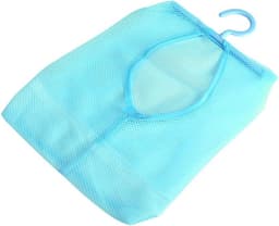 Waszak van Mesh, Multifunctionele Opbergtas van Mesh voor Ondergoed, Reistas met Ophanghaak voor Sokken, Kousen, Bh's en Ander Ondergoed de badkamer. (BLUE) — thumbnail 5