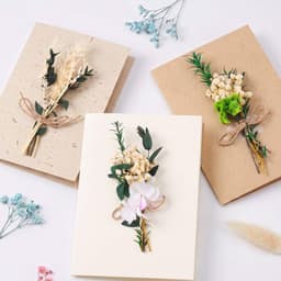 10 Bosjes Natuurlijke Droogbloemen Blauw voor Vaas en DIY — thumbnail 2