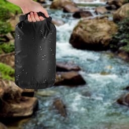 6 stuks waterdichte droogzakken, licht, luchtdicht, set van 20, 15, 10, 8, 5 en 3 l, met lange verstelbare schouderriem voor kajakken — thumbnail 4