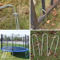 Grondankers 12 Inch - Stalen tentpennen - Duurzaam en sterk - Voor camping en tuin - Luxento — thumbnail 5