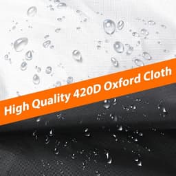 Rotating Clothesline Waterproof Cover van 420D Heavy Duty Oxford Stof met Rits en Trekkoord voor Buiten, Ideaal voor Tuin en Kledinglijn Bescherming — thumbnail 3