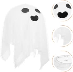 1set Halloween Decoraties Geest Lampion Voor Feestelijke Sfeer Geschikt Voor Halloween Party Balkon Woonkamer Meer — thumbnail 4