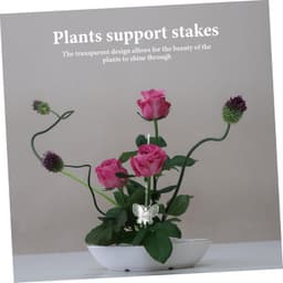 1set Transparante Plantsteunen Acrylaat Plant Steunen Voor Stengels Ondersteuning Voor Klimplanten Groei Voor Tuin Binnengebruik — thumbnail 4