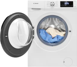 Bomann WAT 7186 Was-droogcombinatie - 8 kg Wassen - 5 kg Drogen - 1400 tpm - Inverter Motor - Stoomfunctie - Wit — thumbnail 4