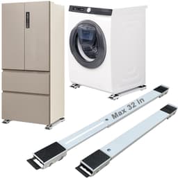 Heavy Duty Appliance Rollers - Verstelbare Mobiele Basis voor Wasmachine en Meubels — thumbnail 1