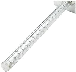 Alberts 213954 L Post Holder with Rebar Steel Concrete Anchor Hot Galvanized Width 80 mm Length of Reinforcement Steel 200 mm — thumbnail 4