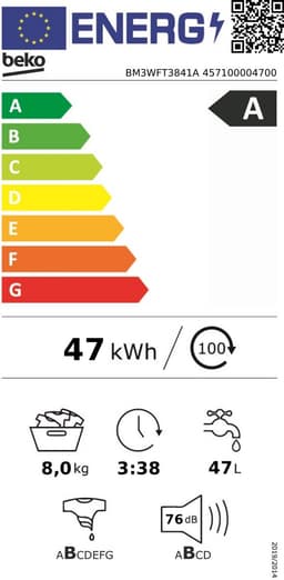 Beko BM3WFT3841A — thumbnail 2
