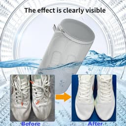 Wasmachine Zakken voor Sneakers en Schoenen - Beschermende Sneaker Wasmand 4 Stuks — thumbnail 3