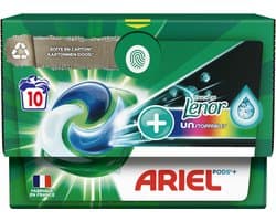 Ariel Original - Touch of Lenor Unstoppables - Wasmiddelcapsules - Pods+ - Gekleurde Was - 10 Wasbeurten