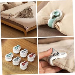 Dekbedclips -dekbedclips voor dekbed- Stevige Dekbed clips - 12 Stuks - dekbed clips-dekbedclips voor binnenzijde dekbed-dekbedclips de beste-dekbedclips stevige — thumbnail 4