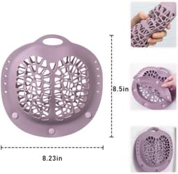 Bh‑waszakje‑ 4‑delige set‑ siliconen bh‑waszak‑ wasmachine‑beschermer‑ afmetingen 21×21×6,5 cm‑ Voor bh’s, sportbh’s en sexy bh’s — thumbnail 5