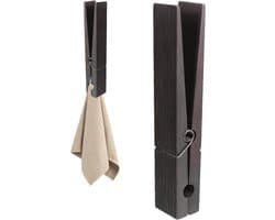 Enorme Kledingclips - Houten Was Knijpers - Handdoeken Ophangen - Duurzaam Hout Materiaal - 30 x 4 x 5 cm