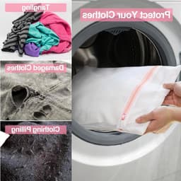 Set van 3 Wasnetten voor de Wasmachine - Ideaal voor Kleding, Sweaters en Sokken (30 x 40 cm) — thumbnail 4