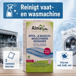 Krachtige Vaatwasserreiniger en Wasmachinereiniger Concentraat – 200 g Ontkalker voor Diepe Reiniging van Kalkaanslag, Schone Vaat en Fris Wasgoed – Verleng Levensduur Apparaten — thumbnail 3