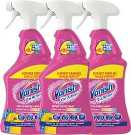 Vanish Vlekverwijderaar 4-in-1 Spray 940ml - 3 Stuks - Voordeelverpakking — thumbnail 1