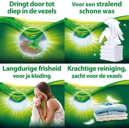 3 x Persil Waspoeder Megaperls Power 17 Wasbeurten 1,02 kg - Waspoeder - Was - Wasmiddel - Wasbeurten - Vlekverwijdering — thumbnail 3