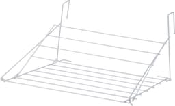 Koopman Inklapbaar wasgoedrekje/droogrek - 2x - Ophangbaar - 58 x 73 cm - radiator/deur — thumbnail 4