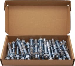 Verzinkte Wigankers M10 x 80 mm - Geschikt voor Metsel- en Betonwerk (25 stuks) — thumbnail 5