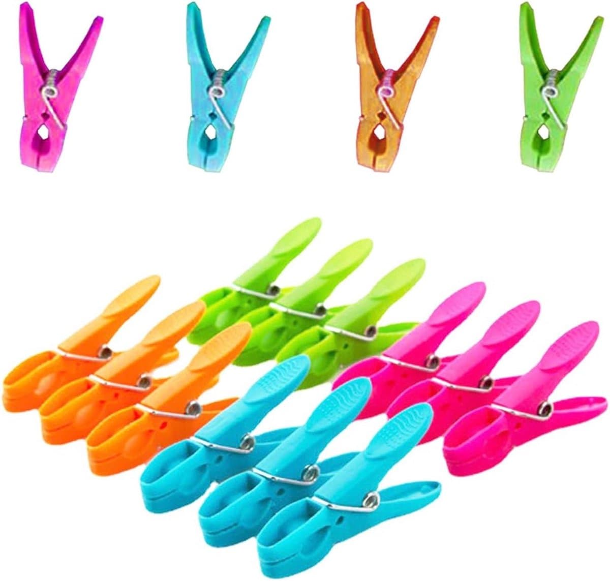 Inovra Plus - Duurzame Wasknijpers Set van 12 stuks | Windbestendig en Extra Sterk | Voor Binnen en Buiten Gebruik — afbeelding 1