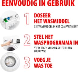 Persil Gel Universal - Vloeibaar Wasmiddel - Voor Alle Kleuren Was - Krachtige Vlekverwijdering - 6 x 19 Wasbeurten - Voordeelverpakking — thumbnail 5