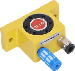 Pneumatische Vibrator - Lucht aangedreven - Materiaal Transport - Geruisloze Turbine - G1/8in - Zilver — thumbnail 3