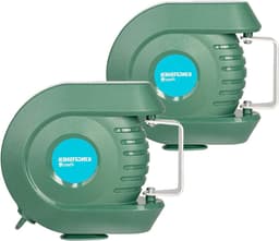 Waslijn Reel - Drooglijn Uitschuifbaar - Ruimte Besparen - Automatisch Intrekbaar - 12 Meter - Wit — thumbnail 1