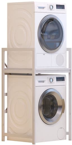Skye Decor, Wasmachinekast, C7 - White, Metaal, Wit, 70 x 60 x 116 cm — thumbnail 4