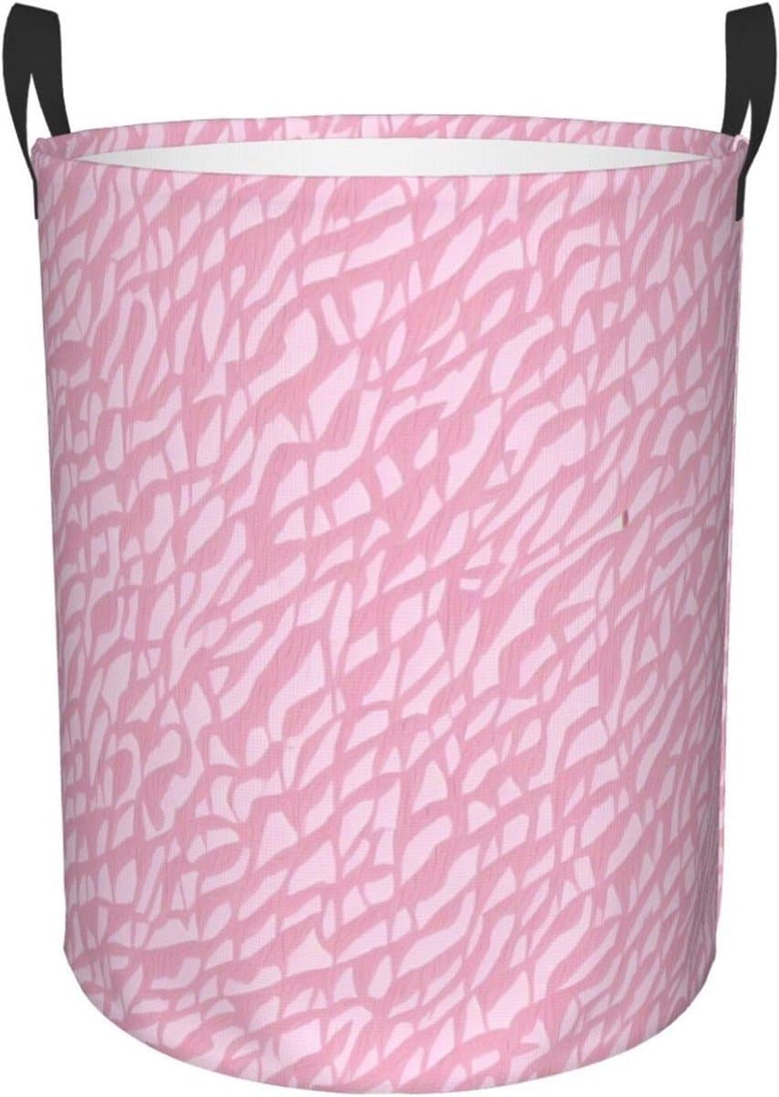 Wasmand Rond - Opbergmand Linnenmand - Opbergen van Wasgoed - Met Stevige Handvatten - 40 x 50 cm - Gekleurd Patroon — afbeelding 1