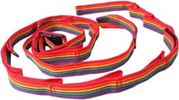 Outdoor Kledinglijn - Kampeer Touw - Reizen Kamperen - Dubbele Laag - 187 cm - Multikleur — thumbnail 1
